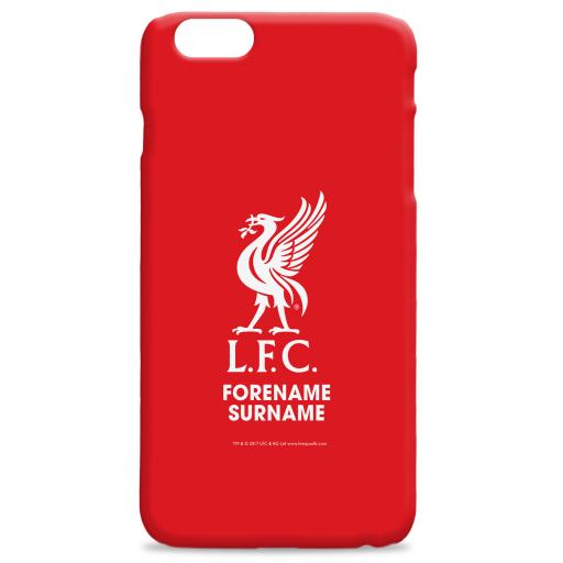 Liverpool FC Bold Crest Hard Back Phone Case