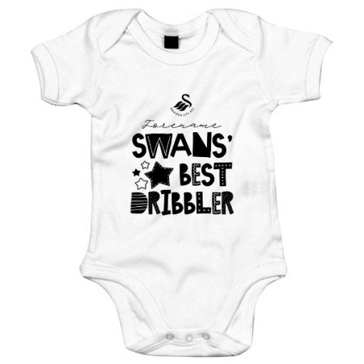Swansea City AFC Best Dribbler Baby Bodysuit