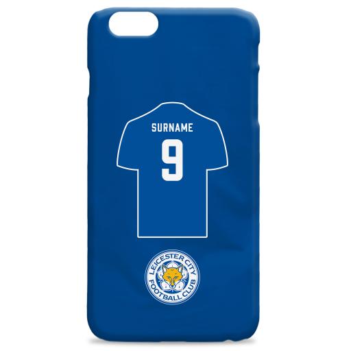 Leicester City FC Shirt Hard Back Phone Case