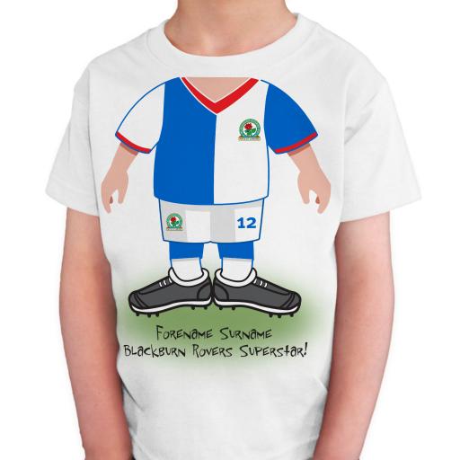 Blackburn Rovers FC Kids Use Your Head T-Shirt