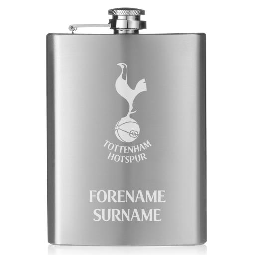 Tottenham Hotspur Crest Hip Flask