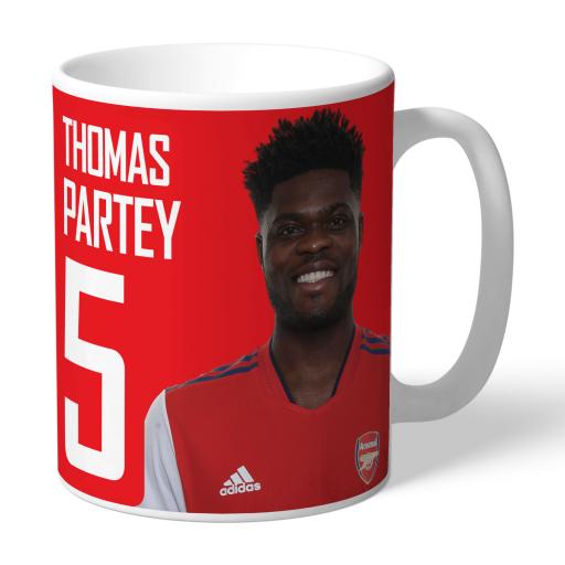 Arsenal FC Partey Autograph Mug