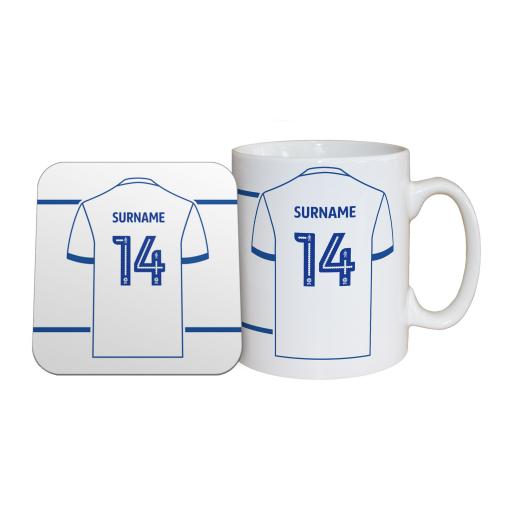 Bury FC Shirt Mug & Coaster Set