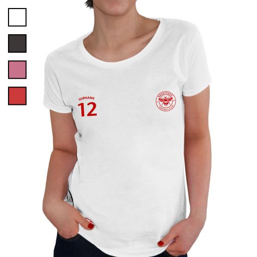Brentford FC Ladies Sports T-Shirt