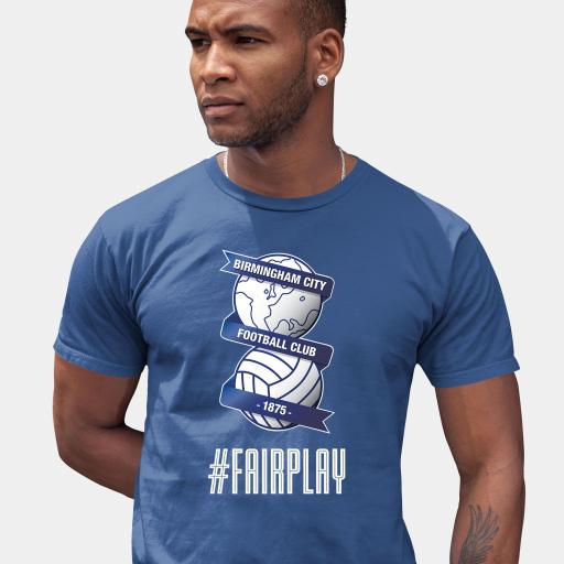 Birmingham City F.C Personnalisé T-Shirt Homme Varsity est. 