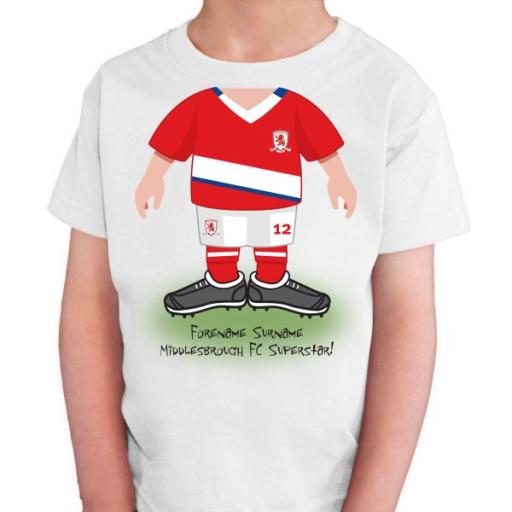Middlesbrough FC Kids Use Your Head T-Shirt