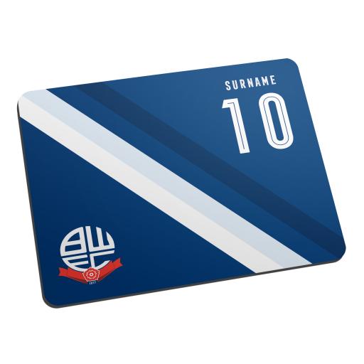 Personalised Bolton Wanderers FC Proud Mouse Mat