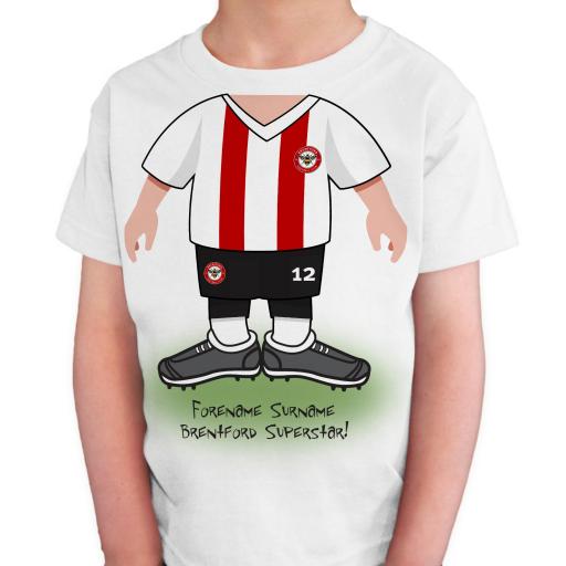 Brentford FC Kids Use Your Head T-Shirt