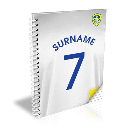 Leeds United FC Shirt Notebook
