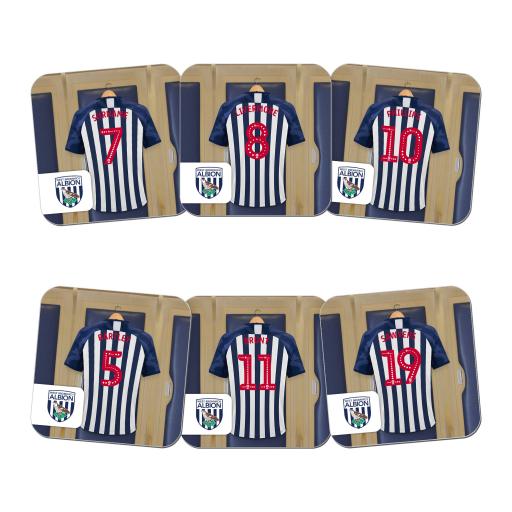 West Bromwich Albion FC Dressing Room Coasters