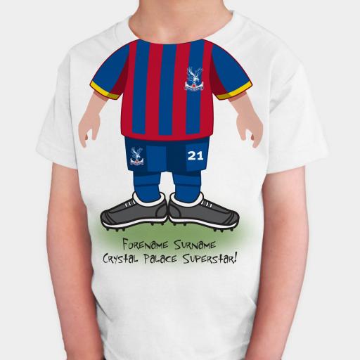 Crystal Palace FC Kids Use Your Head T-Shirt