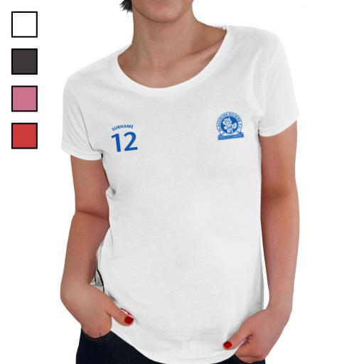 Blackburn Rovers FC Ladies Sports T-Shirt