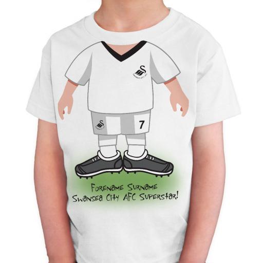 Swansea City AFC Kids Use Your Head T-Shirt