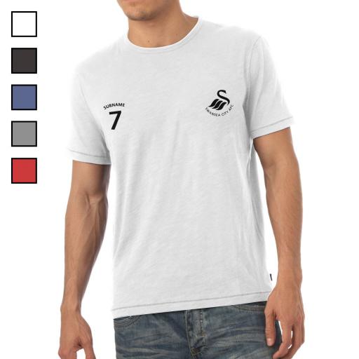 Swansea City AFC Mens Sports T-Shirt