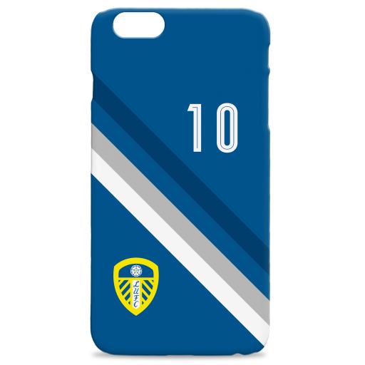 Leeds United Stripe Hard Back Phone Case