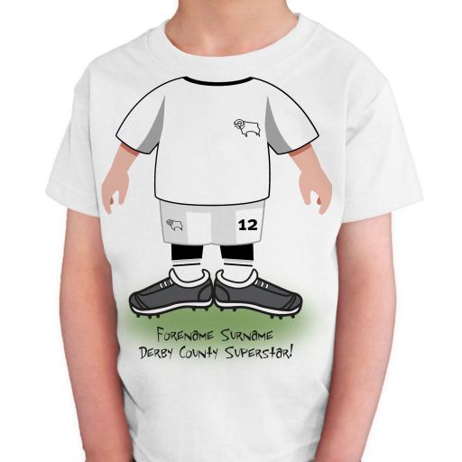 Derby County Kids Use Your Head T-Shirt