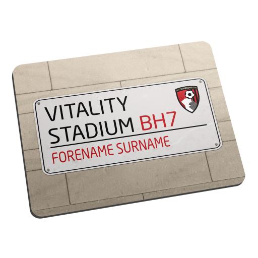 AFC Bournemouth Street Sign Mouse Mat