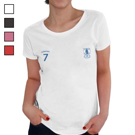 Sheffield Wednesday FC Ladies Sports T-Shirt