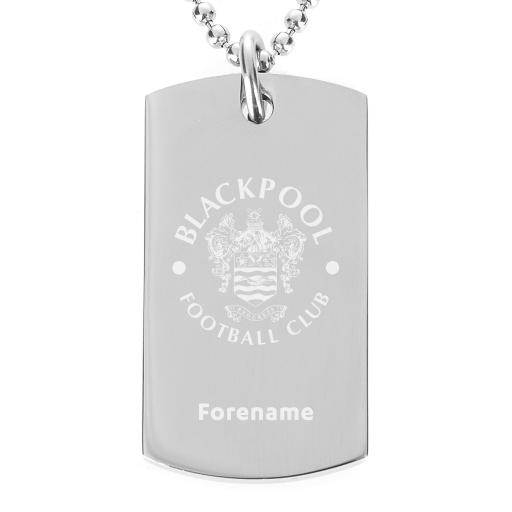 Blackpool FC Crest Dog Tag Pendant