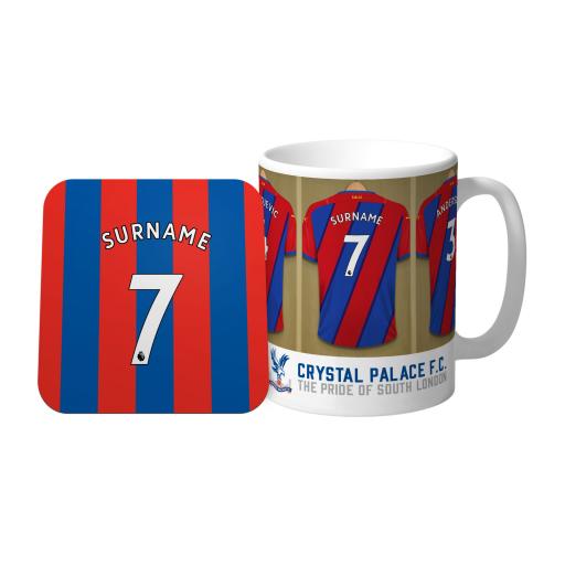 Crystal Palace FC Dressing Room Mug & Coaster Set