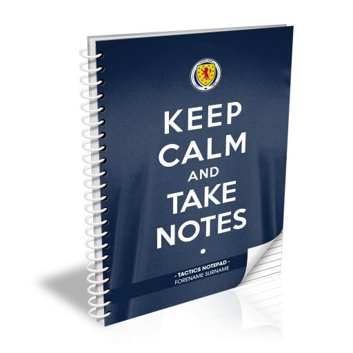 Scotland Keep Calm Notebook