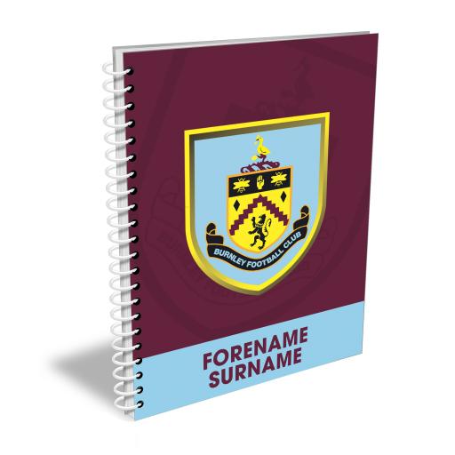 Burnley FC Bold Crest Notebook