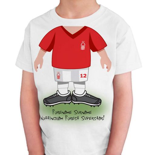 Nottingham Forest FC Kids Use Your Head T-Shirt