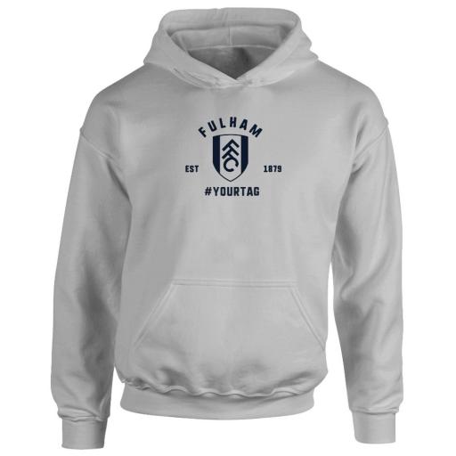 Fulham FC Vintage Hashtag Hoodie