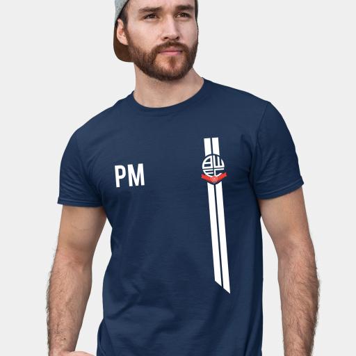 Bolton Wanderers FC Sport Men's T-Shirt - Navy