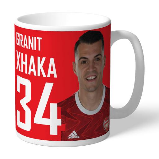 Arsenal FC Xhaka Autograph Mug