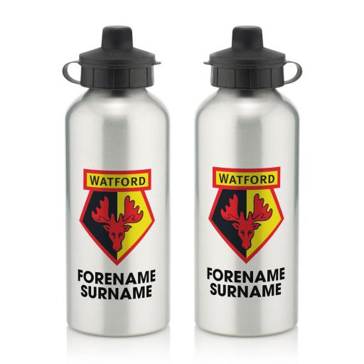 Watford FC Bold Crest Water Bottle