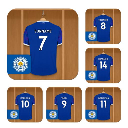 Leicester City FC Dressing Room Coasters