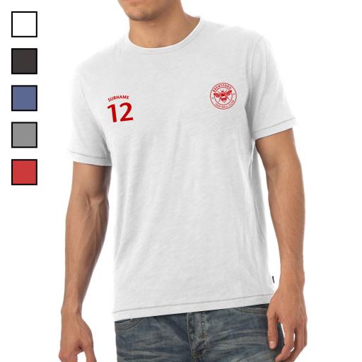 Brentford FC Mens Sports T-Shirt