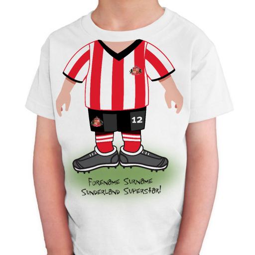 Sunderland AFC Kids Use Your Head T-Shirt
