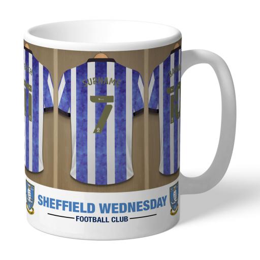 FREE PERSONALISATION Official PERSONALISED Sheffield Wednesday Best Dad In The World Mug 