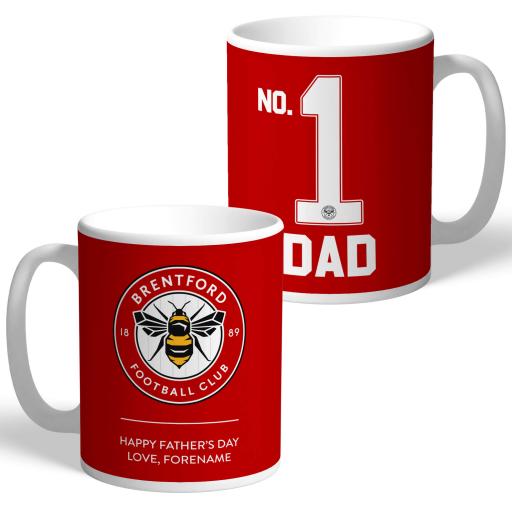 Personalised Brentford FC Promotion Team Photo Mug Gift Idea 