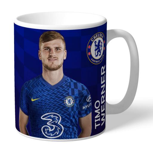 Chelsea FC Werner Autograph Mug