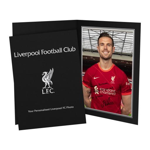 Liverpool FC Henderson Autograph Photo Folder