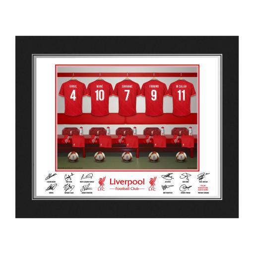 Liverpool FC Dressing Room Photo Folder