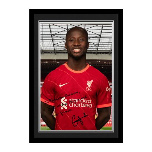 Liverpool FC Keita Autograph Photo Framed
