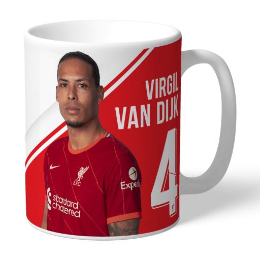 Liverpool FC Van Dijk Autograph Mug