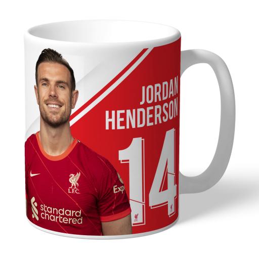 Liverpool FC Henderson Autograph Mug