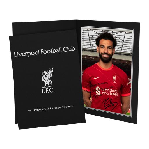 Liverpool FC Salah Autograph Photo Folder