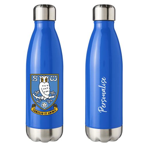 Sheffield Wednesday FC Crest Blue Insulated Water Bottle