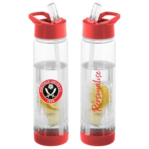 Sheffield United FC Crest Tutti-Frutti Infuser Sport Bottle
