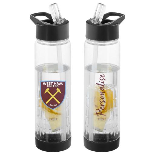 West Ham United FC Crest Tutti-Frutti Infuser Sport Bottle