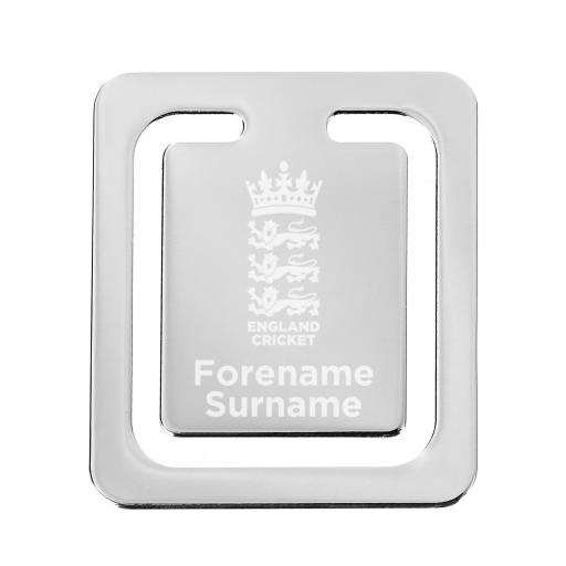 England Cricket Crest Bookmark