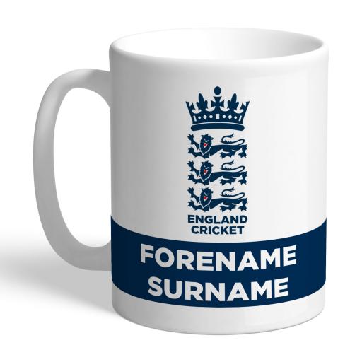 England Cricket Eat Sleep Drink Mug