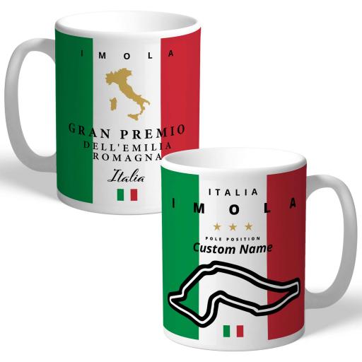 Grand Prix Italy Imola Racing Mug
