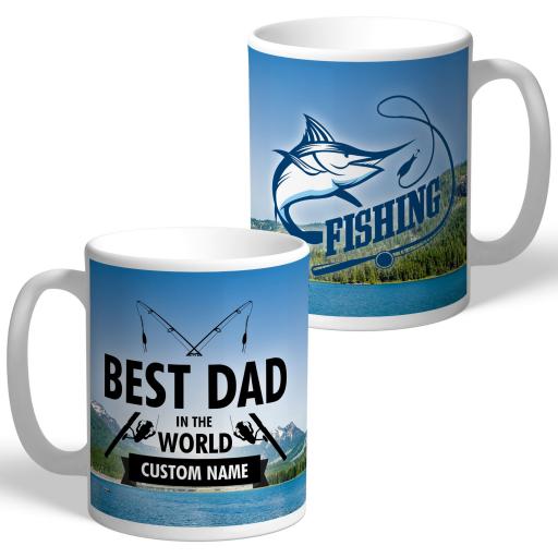 Father's Day Best Dad Fishing Mug